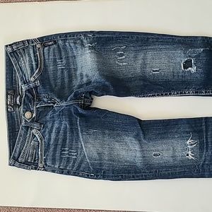 Silver Jeans Tuesday Rose Capri